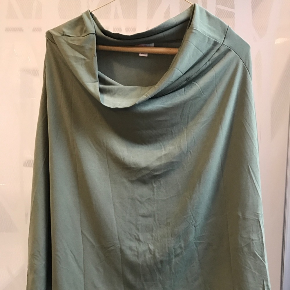 Sage green skirt